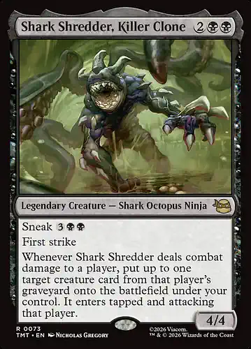 Shark Shredder, Killer Clone - tmt Spoiler