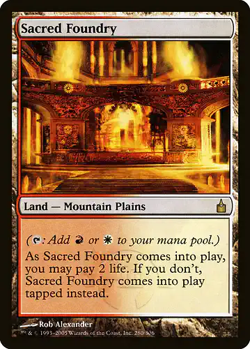 Sacred Foundry - rav Spoiler