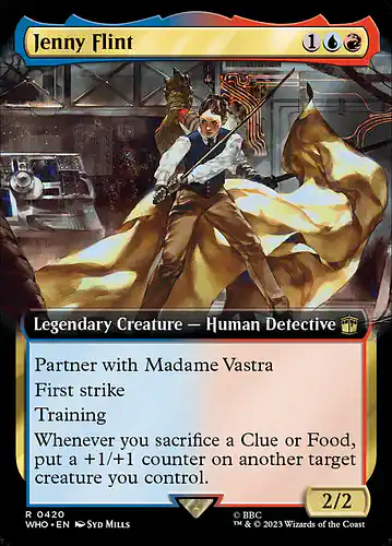 Jenny Flint - who Spoiler