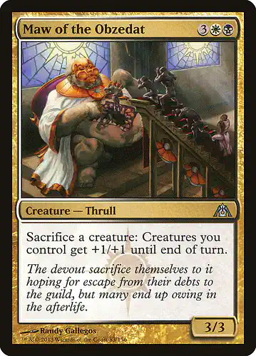 Maw of the Obzedat - dgm Spoiler