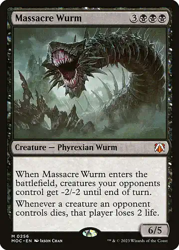 Massacre Wurm - moc Spoiler