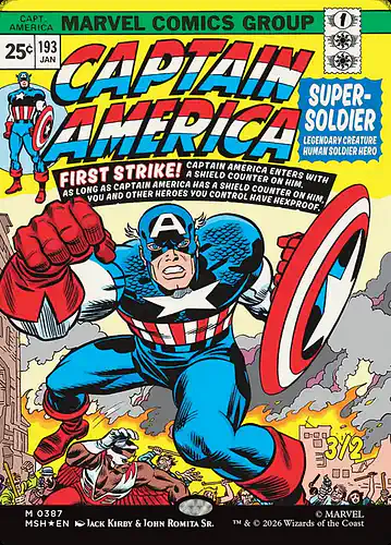 Captain America, Super-Soldier - msh Spoiler