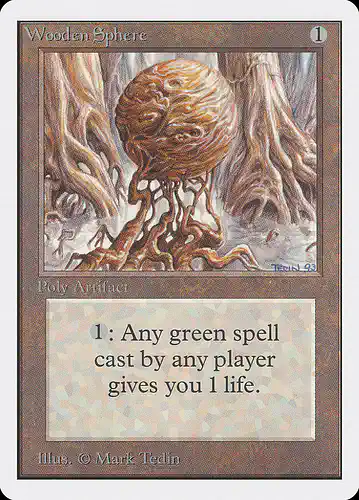 Wooden Sphere - 2ed Spoiler