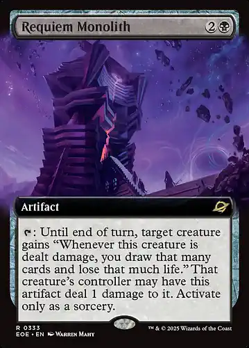 Requiem Monolith - eoe Spoiler