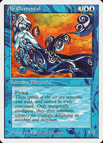 Air Elemental - sum Spoiler
