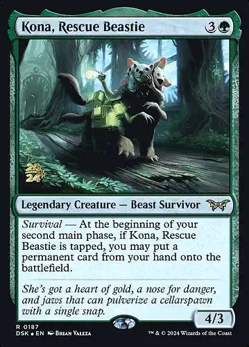 Kona, Rescue Beastie - dsk Spoiler