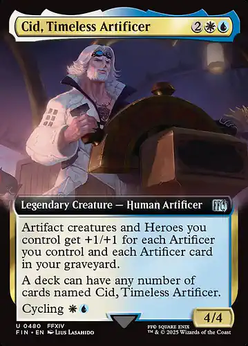 Cid, Timeless Artificer - fin Spoiler