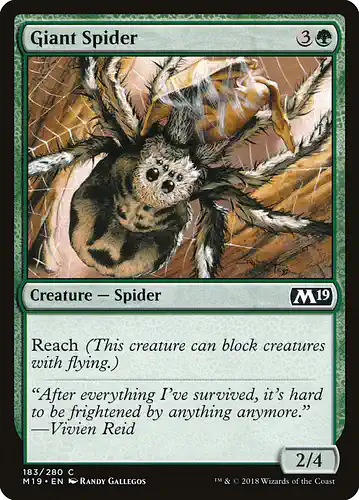 Giant Spider - m19 Spoiler