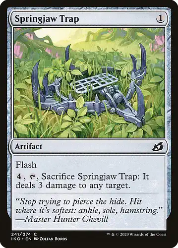 Springjaw Trap - iko Spoiler