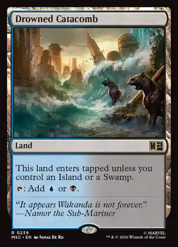 Drowned Catacomb - msc Spoiler