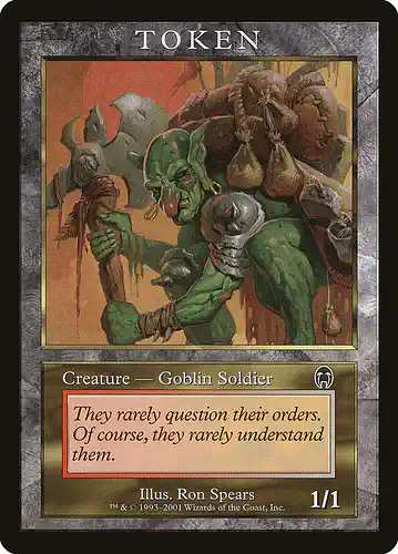 Goblin Soldier - mpr Spoiler