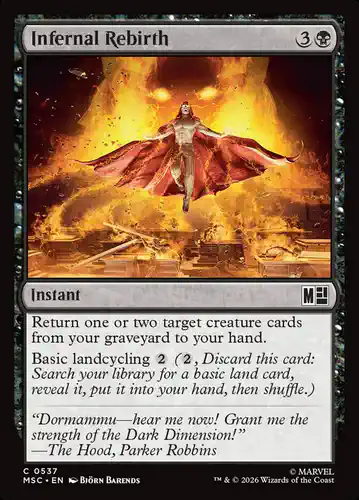 Infernal Rebirth - msc Spoiler