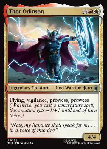 Thor Odinson - msh Spoiler