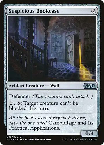 Suspicious Bookcase - m19 Spoiler