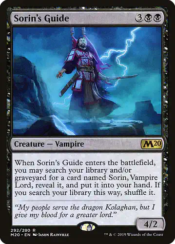 Sorin's Guide - m20 Spoiler