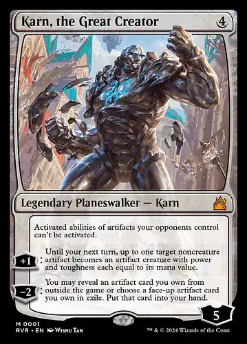 Karn, the Great Creator - rvr Spoiler