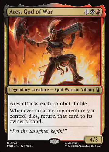 Ares, God of War - msh Spoiler