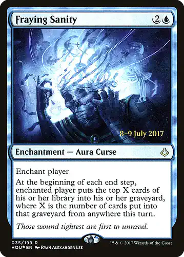 Fraying Sanity - hou Spoiler