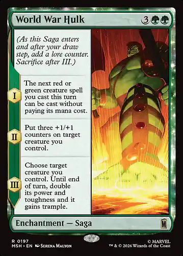 World War Hulk - msh Spoiler