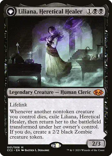 Liliana, Heretical Healer - cc2 Spoiler