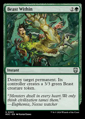 Beast Within - m3c Spoiler