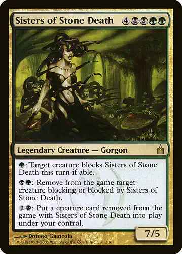 Sisters of Stone Death - rav Spoiler