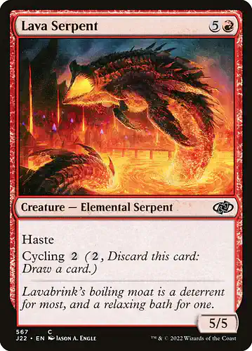 Lava Serpent - j22 Spoiler