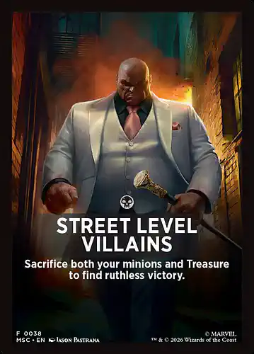 Street Level Villains - msc Spoiler