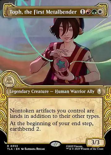 Toph, the First Metalbender - tla Spoiler