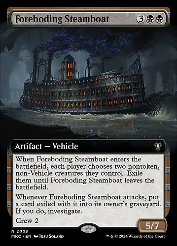Foreboding Steamboat - mkc Spoiler