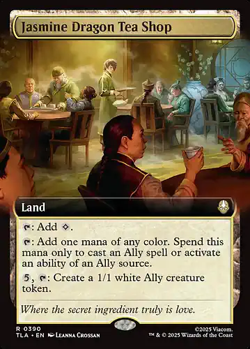 Jasmine Dragon Tea Shop - tla Spoiler