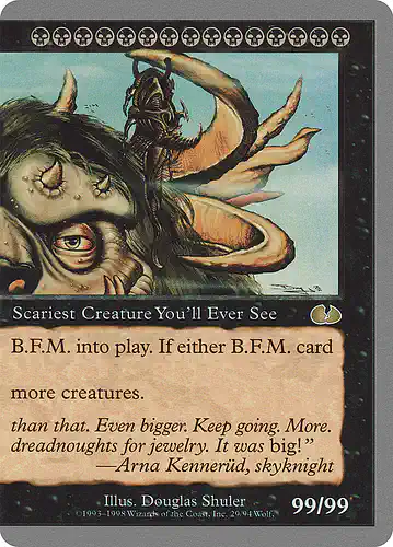 B.F.M. (Big Furry Monster) - ugl Spoiler
