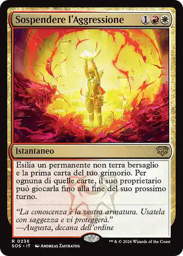 Suspend Aggression - sos Spoiler