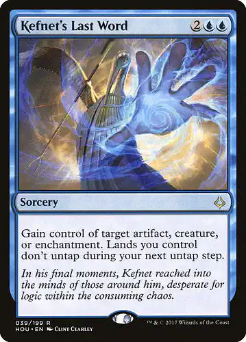 Kefnet's Last Word - hou Spoiler