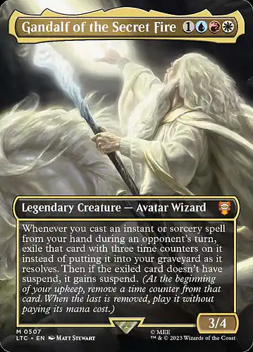 Gandalf of the Secret Fire - ltc Spoiler