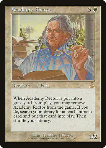 Academy Rector - uds Spoiler