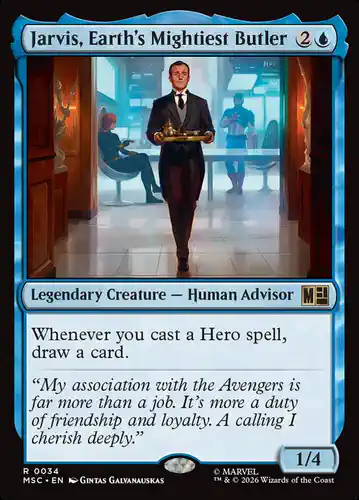 Jarvis, Earth's Mightiest Butler - msc Spoiler
