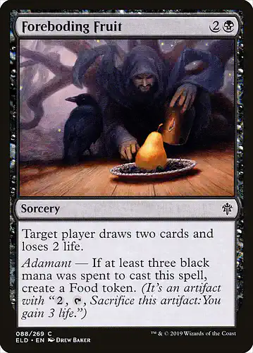 Foreboding Fruit - eld Spoiler