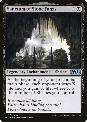 Sanctum of Stone Fangs - m21 Spoiler