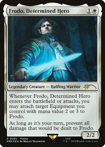 Frodo, Determined Hero - ltr Spoiler