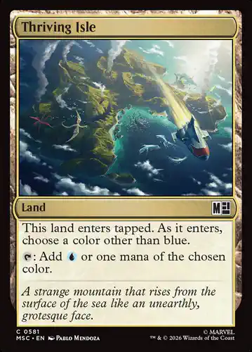 Thriving Isle - msc Spoiler