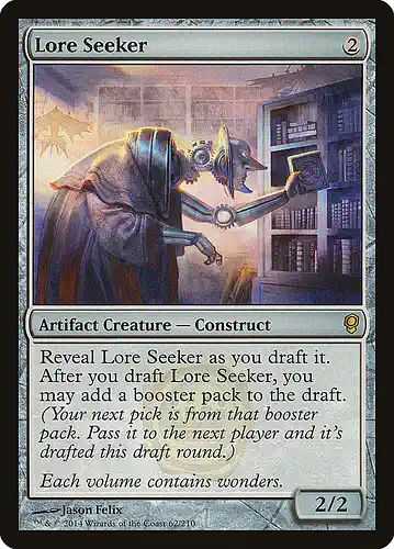 Lore Seeker - cns Spoiler