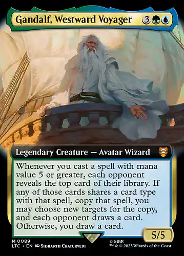 Gandalf, Westward Voyager - ltc Spoiler