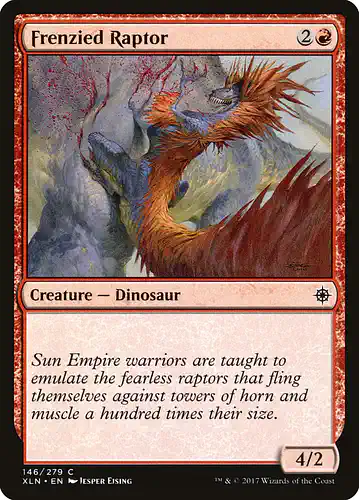 Frenzied Raptor - xln Spoiler