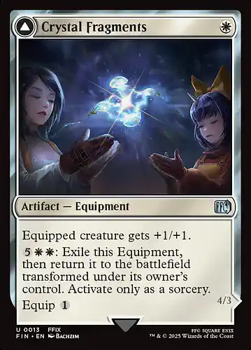 Crystal Fragments - fin Spoiler