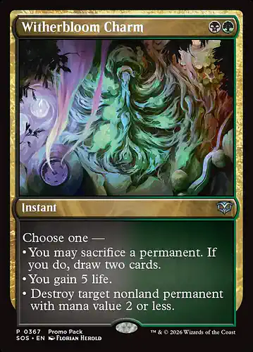 Witherbloom Charm - sos Spoiler