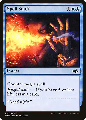 Spell Snuff - mh1 Spoiler