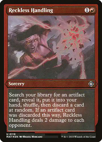 Reckless Handling - mat Spoiler