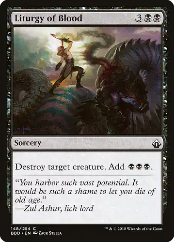 Liturgy of Blood - bbd Spoiler