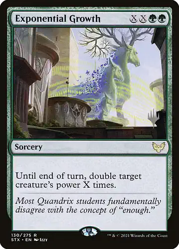 Exponential Growth - stx Spoiler